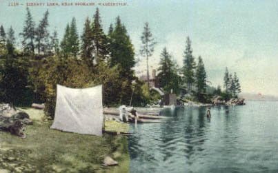 Spokane, Washington Kartpostalı