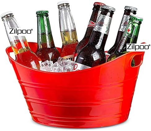 Zilpoo 4 Paket - Oval Depolama küveti Kolları, Renkli Cadılar Bayramı şeker kasesi Tutucu, Sınıf Organizasyon Kutuları, Plastik