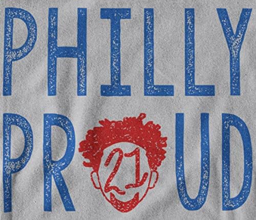 Philly Gurur Embiid 21 Gömlek Jersey Basketbol Vintage Retro Philadelphia Süreci Dri-Güç Unisex Yetişkin Fit-abd'de Yapılan