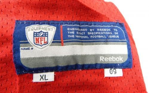 2009 San Francisco 49ers Alex Smith 11 Oyun Kullanılmış Kırmızı Antrenman Forması XL DP33925-İmzasız NFL Oyun Kullanılmış