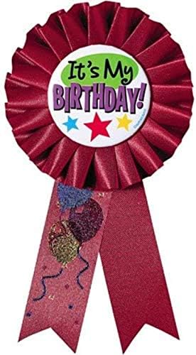 amscan Bu Benim Doğum Günüm Ödül Şeridi - 1 Adet, 6, Çok Renkli