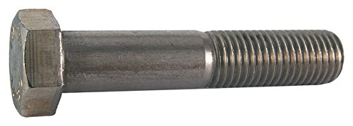 M10-1.50 x 110mm altıgen başlı başlı cıvatalar, Paslanmaz çelik 316 (Miktar: 150 adet) Kısmen dişli, kaba Dişli, Diş boyutu: