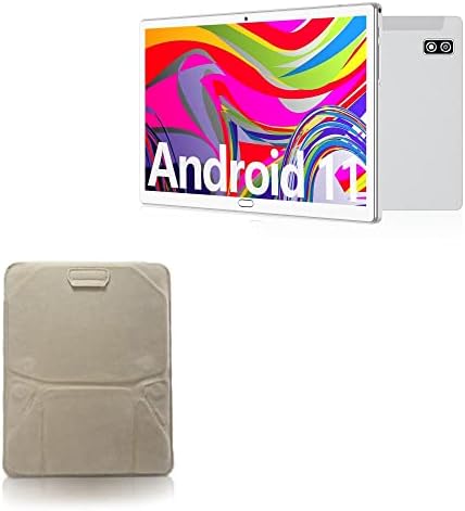 TOOTON Android 11 Tablet TT-10 (10.1 inç) ile Uyumlu BoxWave Kılıfı - Kadife Kılıf Standı, Kadife Kayma Kılıfı TOOTON Android