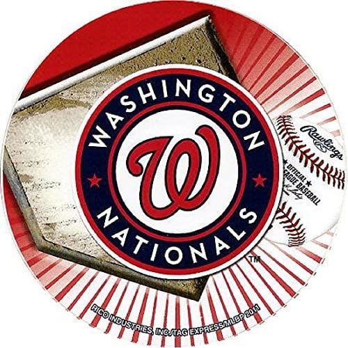 MLB Washington Nationals Yuvarlak Çıkartma