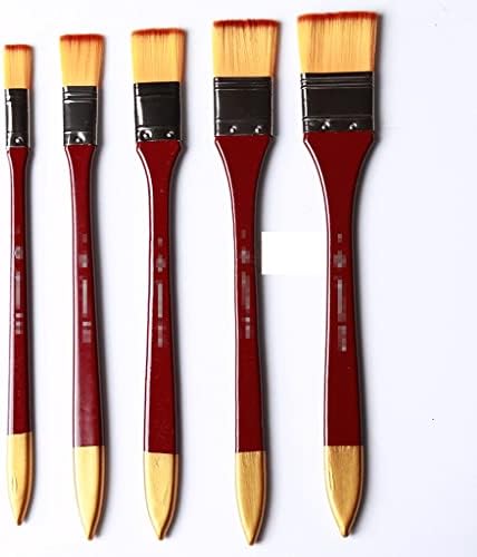 SDGH Naylon Fırça Sopa 5 Yağlıboya Su Tebeşir Fırça Boya Akrilik Fırça Sanat Malzemeleri Boyama Kalem