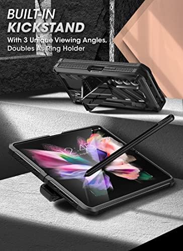 SUPCASE Unicorn Beetle Pro Serisi Kılıf Samsung Galaxy Z Kat 3 5G (2021), Dahili Ekran Koruyucu ve Kickstand ve S Kalem Yuvası