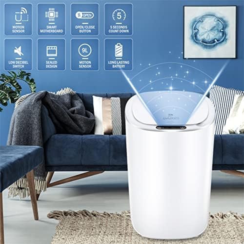 LXXSH sensörlü çöp kovası Can Elektronik Otomatik Ev Banyo Tuvalet Yatak Odası Oturma Odası Su Geçirmez Dar Dikiş Sensörü