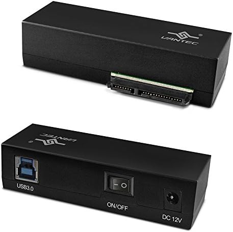 Vantec CB-ST00U3 NexStar USB 3.0-SATA 6Gbps Optik / Depolama Adaptörü, Siyah