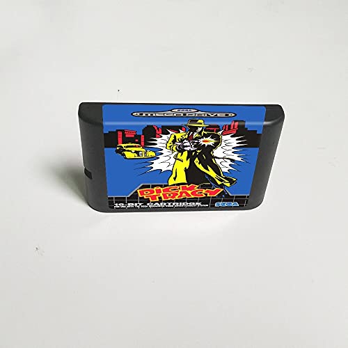 Lksya Dick Tracy-16 Bitlik MD Oyun Kartı Sega Megadrive Genesis video oyunu Konsolu Kartuş (Japonya Kabuk)