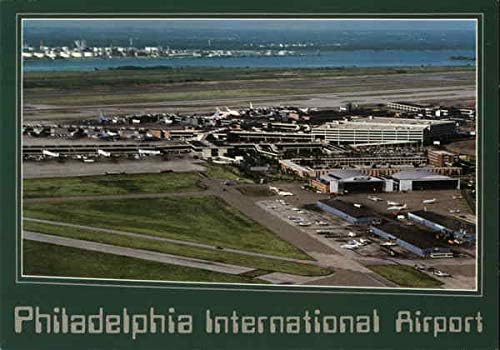 Philadelphia Uluslararası Havaalanı Philadelphia, Pennsylvania PA Orijinal Vintage Kartpostal