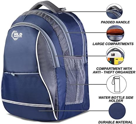 Ronaldo Laptop Sırt Çantası Seyahat Daytrip Kolej Sırt Çantası okul çantası Kızlar ve Erkekler için Çok Amaçlı Çanta (Mavi