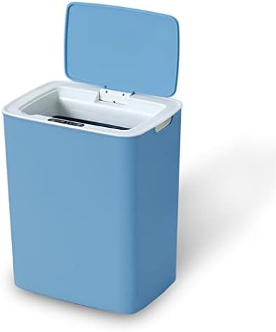 LIUZH çöp tenekesi Kapaklı Sensör Fotoselli sensörlü çöp kovası Çöp Kutusu Mutfak Kutusu Mutfak/Oturma Odası/Ofis için Geri