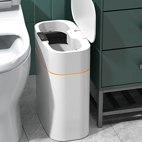 DHTDVD Akıllı Sensör Şarj Edilebilir Otomatik çöp tenekesi Mutfak Oturma Odası Banyo Ev İndüksiyon çöp tenekesi