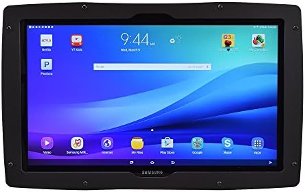 Padholdr Fit View 18.4 Tablet Tutucu Parlak Siyah Samsung View 18.4 Tablet için Özel olarak tasarlanmıştır
