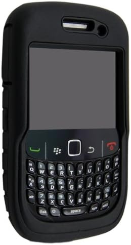 BlackBerry Curve 2/Curve 3G için Teknosel Kılıf ve Kalkan Kombinasyonu - Siyah