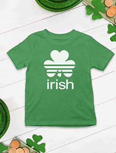 Aziz Patrick Günü Gömlek İrlandalı Şanslı Charm Yonca Gençlik Çocuklar Raglan T-Shirt