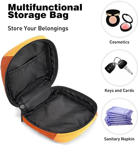 ORYUEKAN temizlik peçeteleri saklama çantası, Taşınabilir Kullanımlık Regl Pad fermuarlı çantalar, Tampon çanta Kadınlar