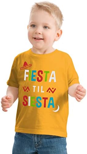 Fiesta til ' Siesta / Sevimli Komik Uyuklayan Şekerleme Zaman Parti Yürüyor Boy Kız T-Shirt