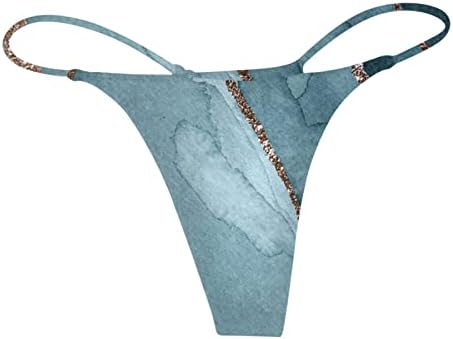 Dikişsiz Külot Kadın Kadın Baskılar Külot Tanga Plaj Tarzı İç Çamaşırı Seksi G String T Geri Külot Konfor
