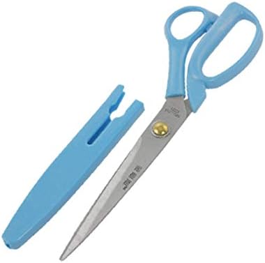 X-DREE Terzi mavi kol Paslanmaz Çelik Bıçak Dikiş Makası Makas (Forbici başına forbici da 'Terzi mavi kol' acciaio inossidabile