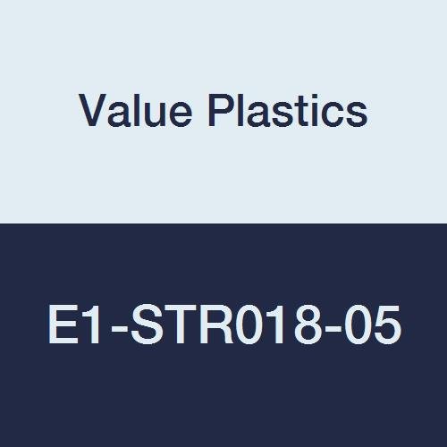 Değer Plastikleri Düz Redüksiyon Konnektörü, 200 Serisi Dikenler, 3/32, 1/16 ID Tüp, Kynar PVDF (5'li Paket)